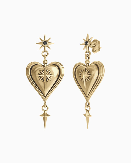 Sanctum Mini Earrings-Ear Dangles- Gold - - Ask & Embla