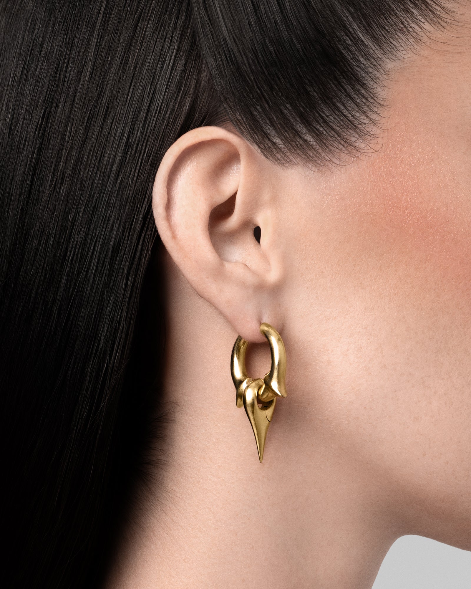 Arcane Earrings-Ear Dangles- Gold - - Ask & Embla