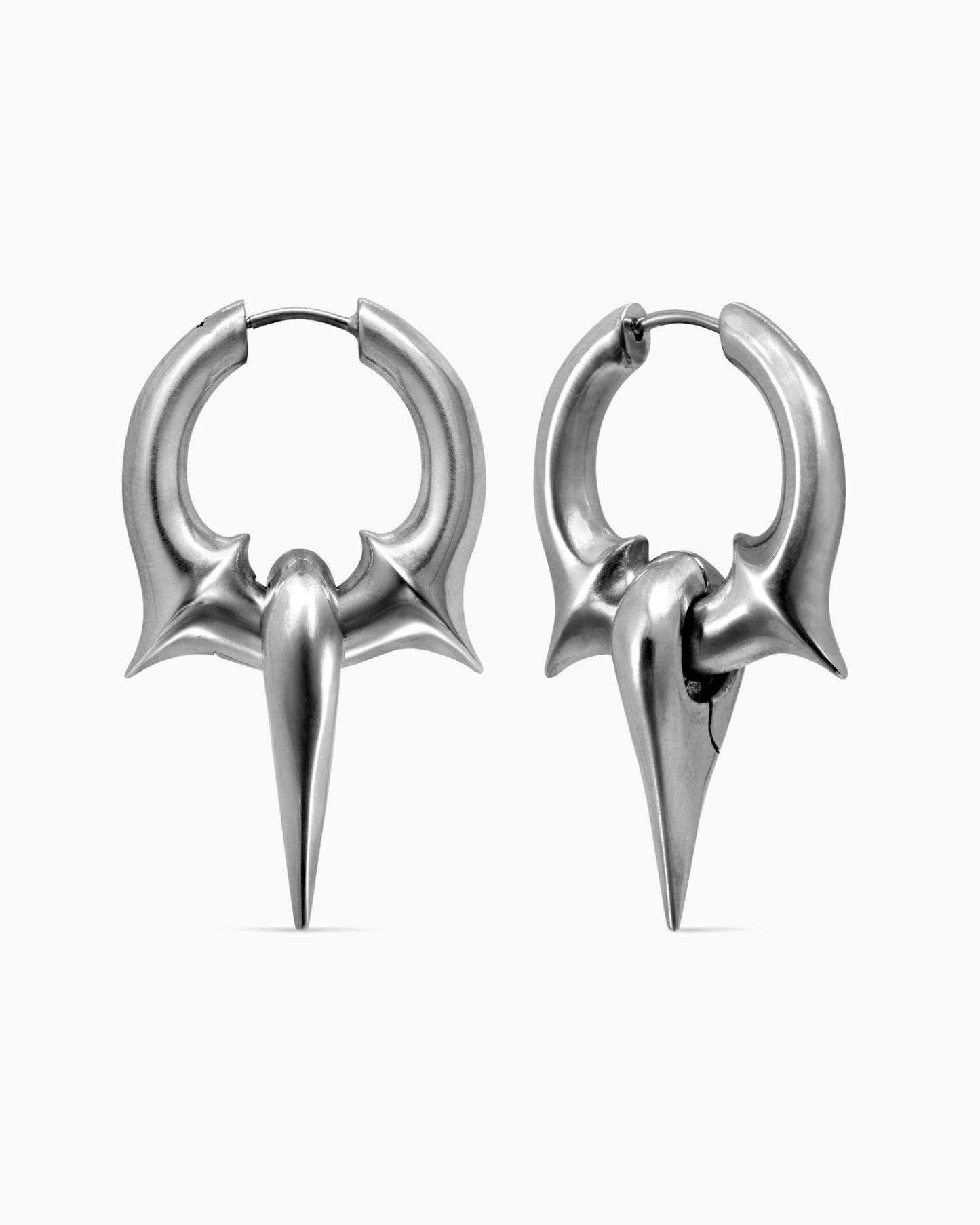 Arcane Earrings-Ear Dangles- Silver - - Ask & Embla