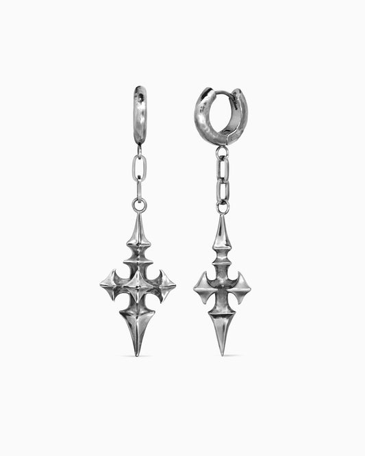 AELEGORIA Earrings-Ear Dangles- Silver - - Ask & Embla
