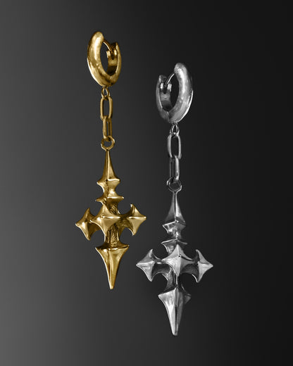 AELEGORIA Earrings-Ear Dangles- Silver - - Ask & Embla