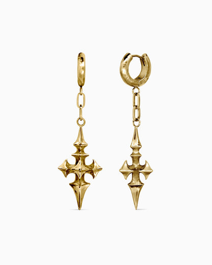 AELEGORIA Earrings-Ear Dangles- Gold - - Ask & Embla