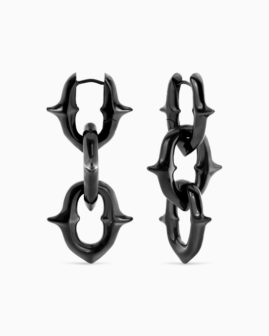 Unholy Grail necklace and earrings bundle-Chain Necklaces- - - Ask & Embla
