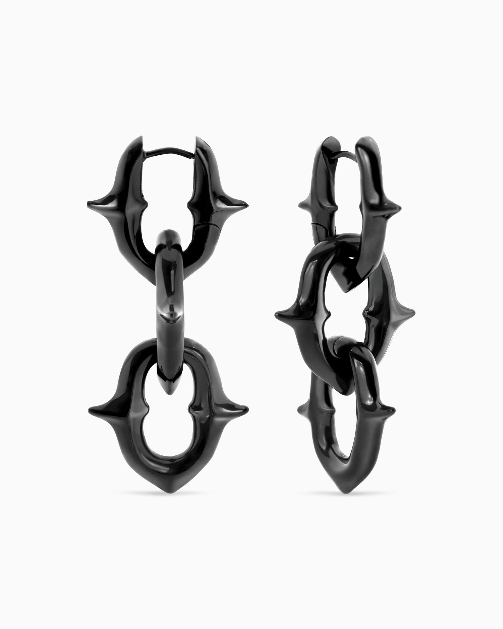 UNHOLY GRAIL Earrings-Ear Dangles- Gunmetal - - Ask & Embla