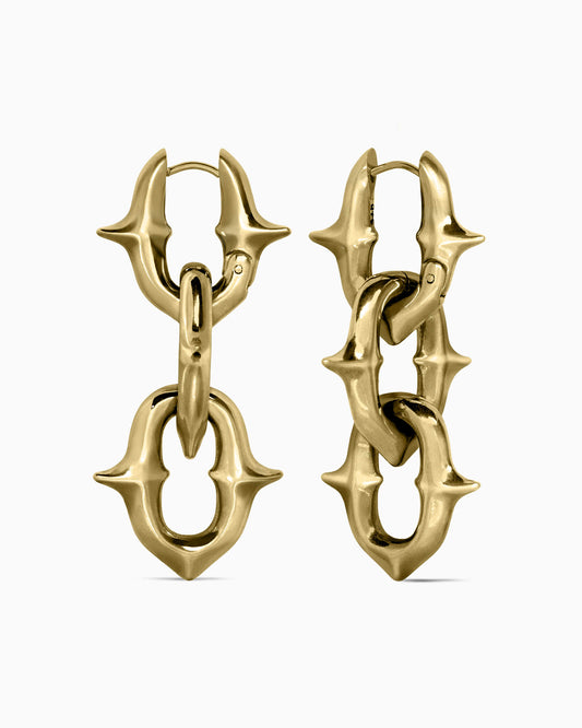 UNHOLY GRAIL Earrings-Ear Dangles- Silver - - Ask & Embla