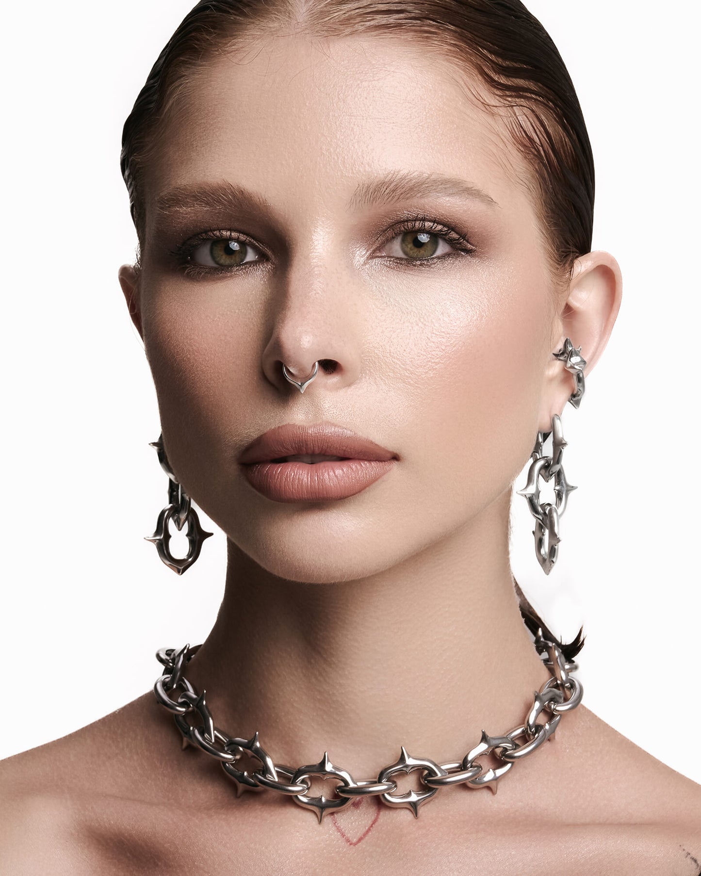 UNHOLY GRAIL Earrings-Ear Dangles- Silver - - Ask & Embla