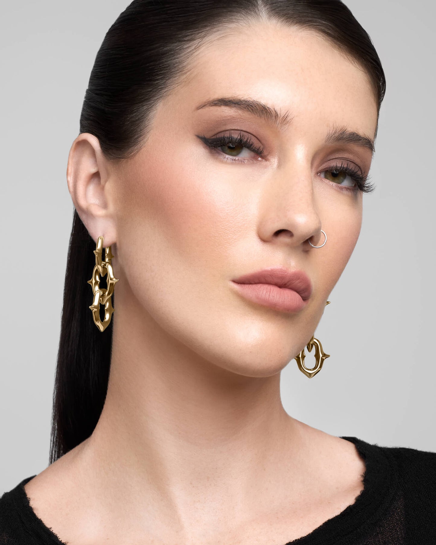 UNHOLY GRAIL Earrings-Ear Dangles- Silver - - Ask & Embla