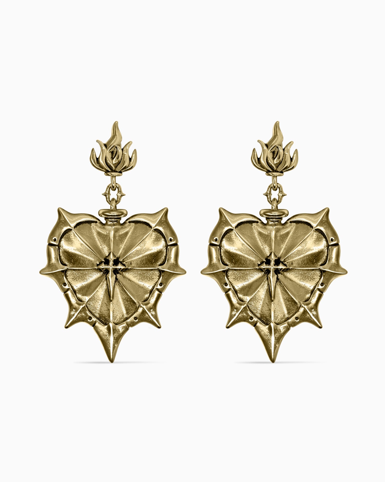 THE SACRILEGE Earrings-Ear Dangles- Gold - - Ask & Embla