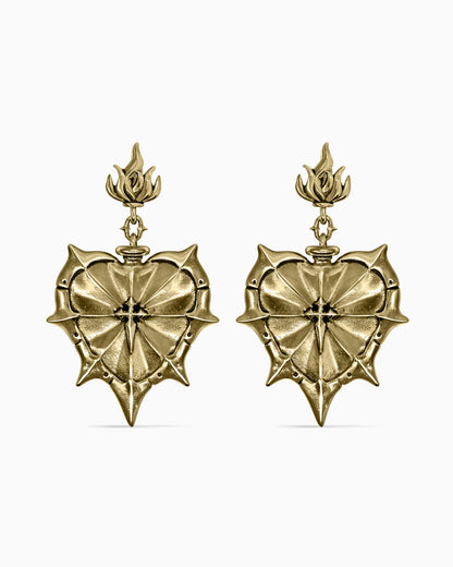 THE SACRILEGE Earrings-Ear Dangles- Gold - - Ask & Embla