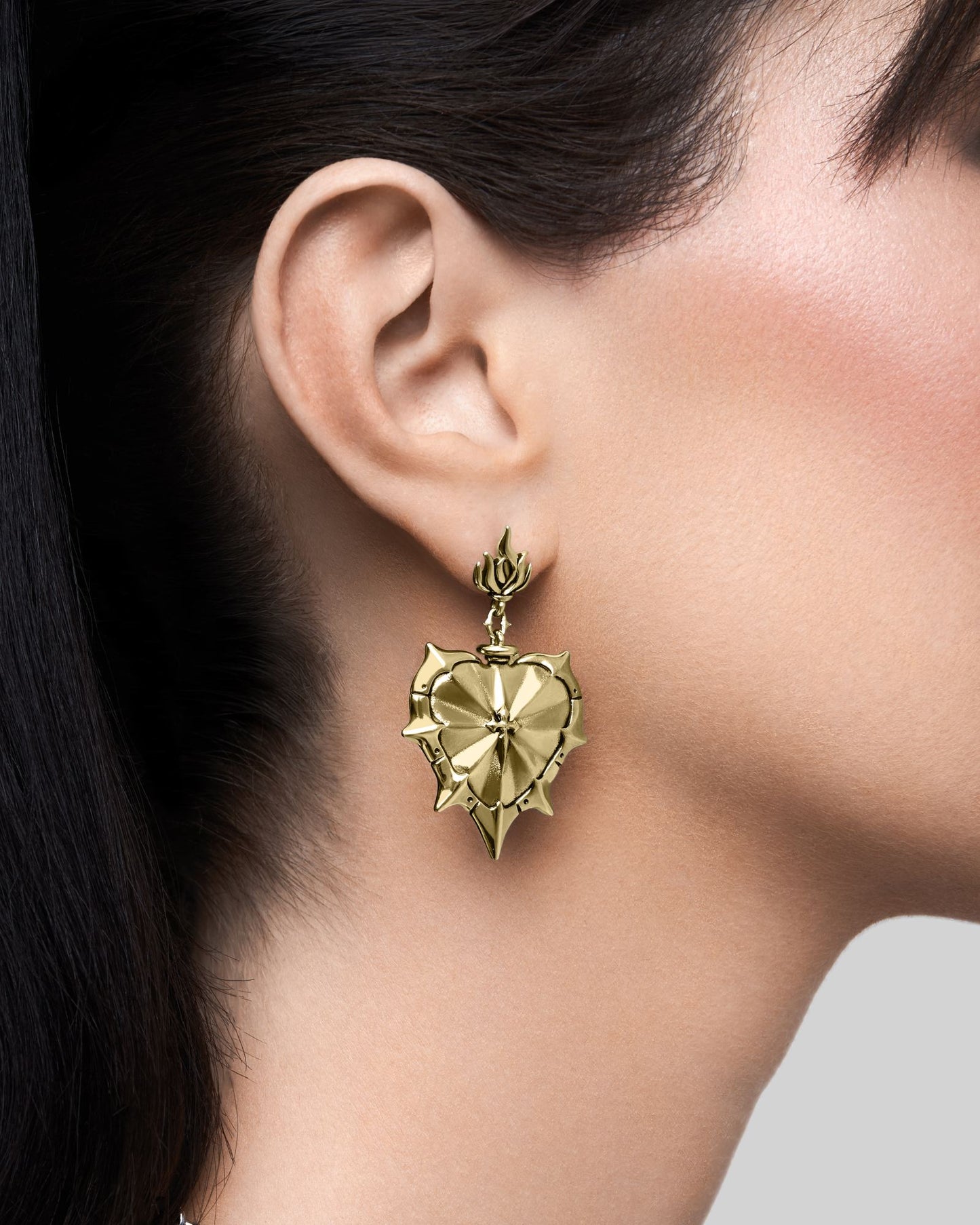 THE SACRILEGE Earrings-Ear Dangles- Gold - - Ask & Embla