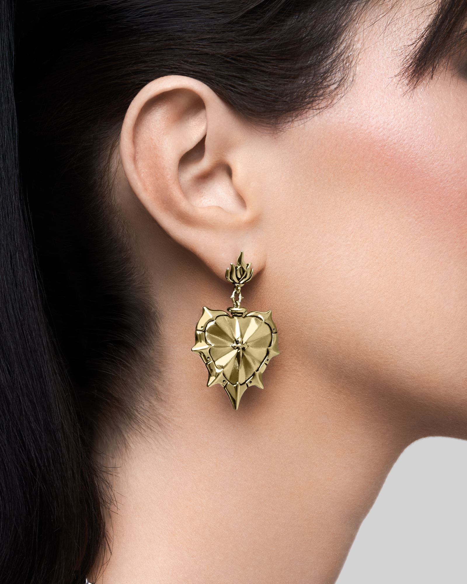 THE SACRILEGE Earrings-Ear Dangles- Gold - - Ask & Embla