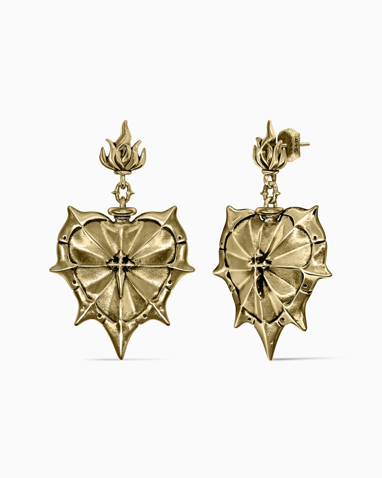 THE SACRILEGE Earrings-Ear Dangles- Gold - - Ask & Embla