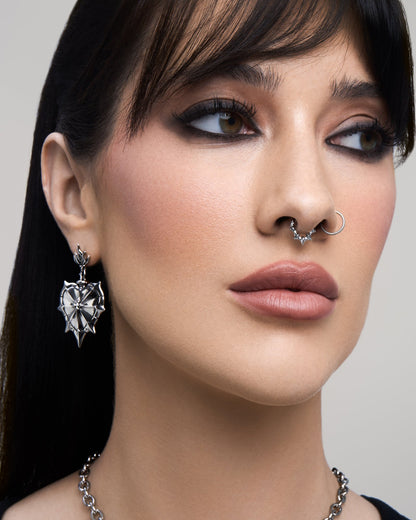 THE SACRILEGE Earrings-Ear Dangles- Gold - - Ask & Embla