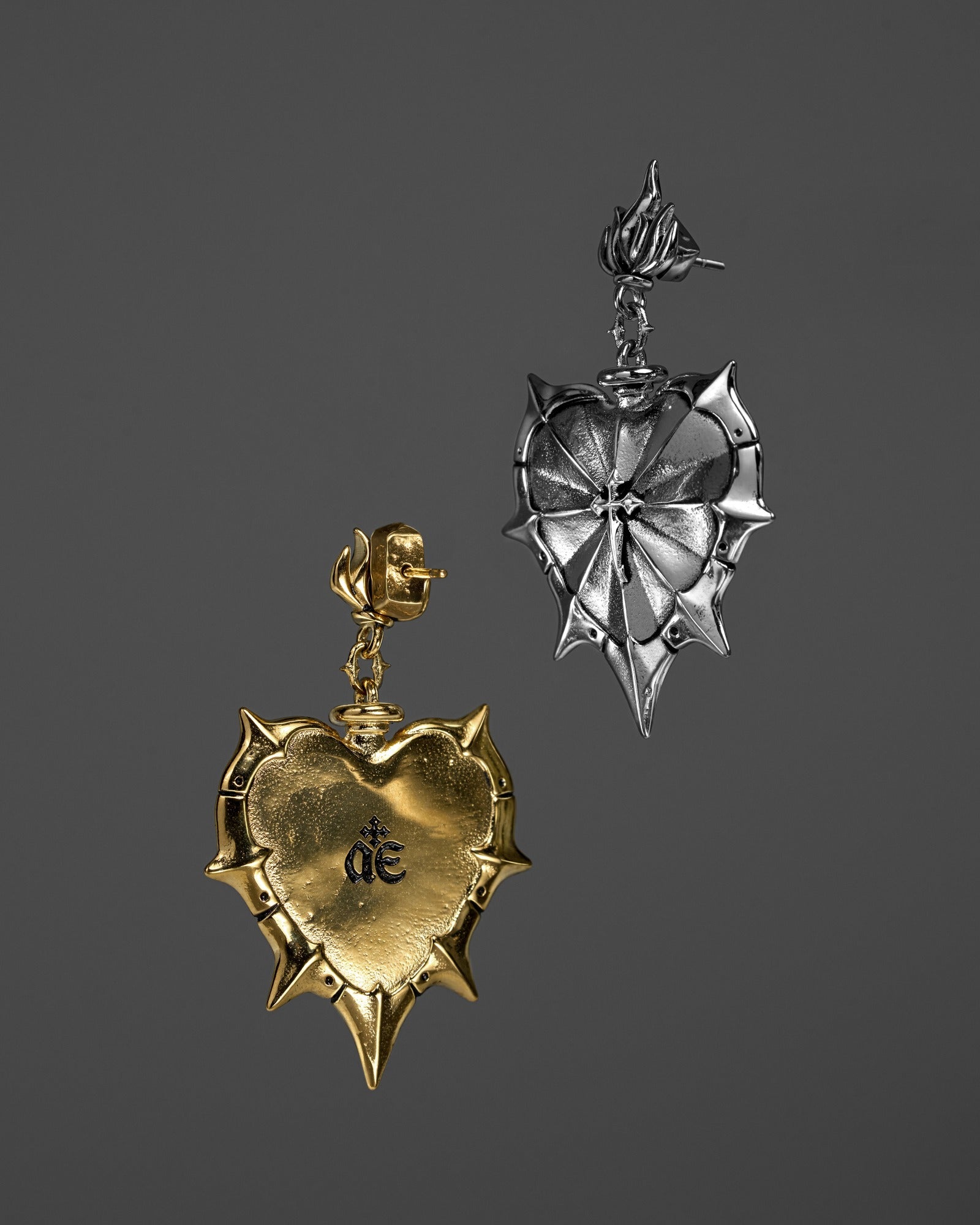 THE SACRILEGE Earrings-Ear Dangles- Gold - - Ask & Embla