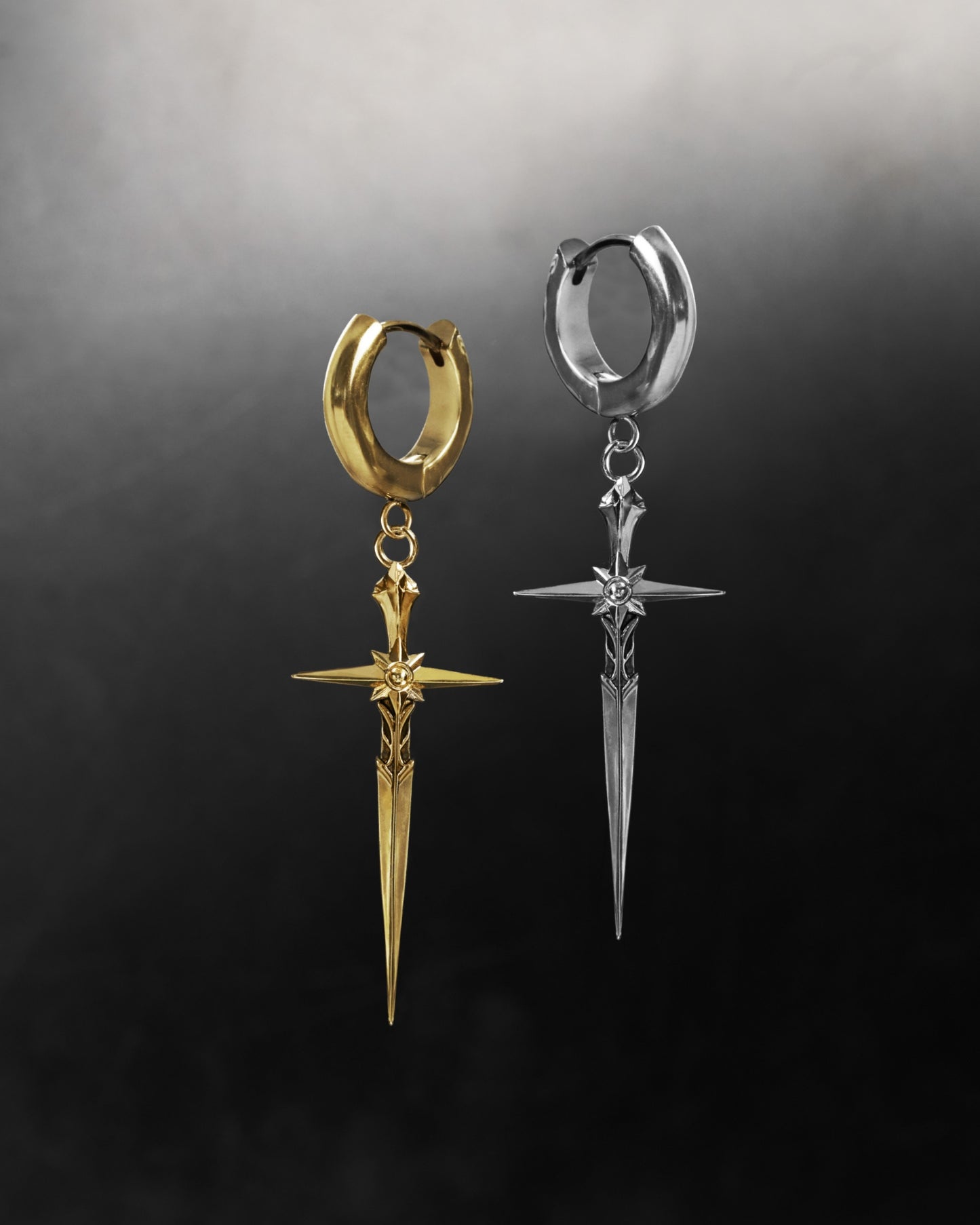 Ecledia Earrings-Ear Dangles- Gold - - Ask & Embla