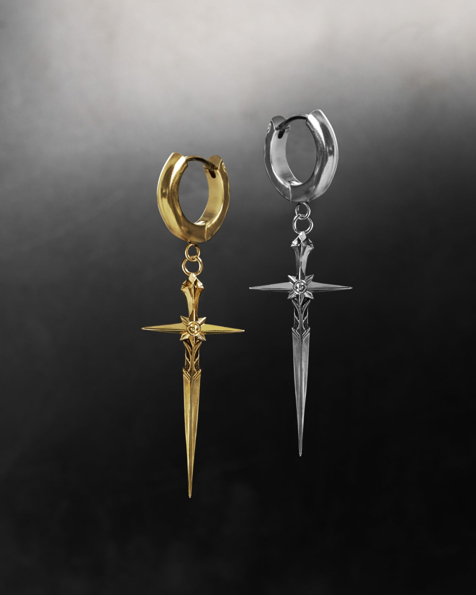Ecledia Earrings-Ear Dangles- Gold - - Ask & Embla