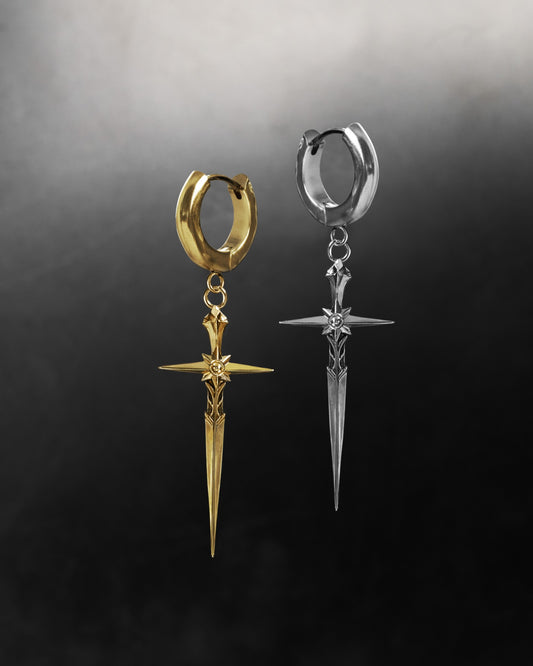 Ecledia Earrings-Ear Dangles- Gold - - Ask & Embla