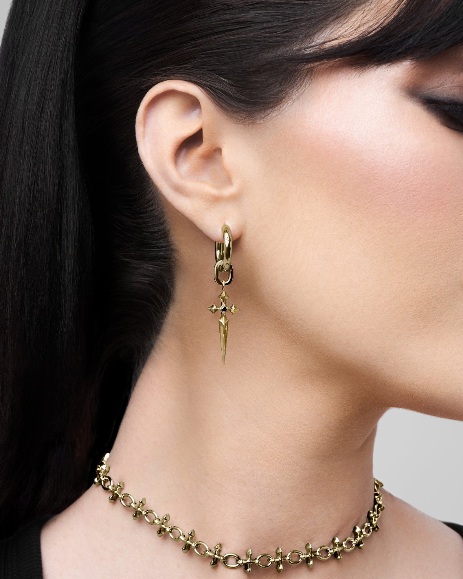 Illyria Mini Earrings-Ear Dangles- Silver - - Ask & Embla