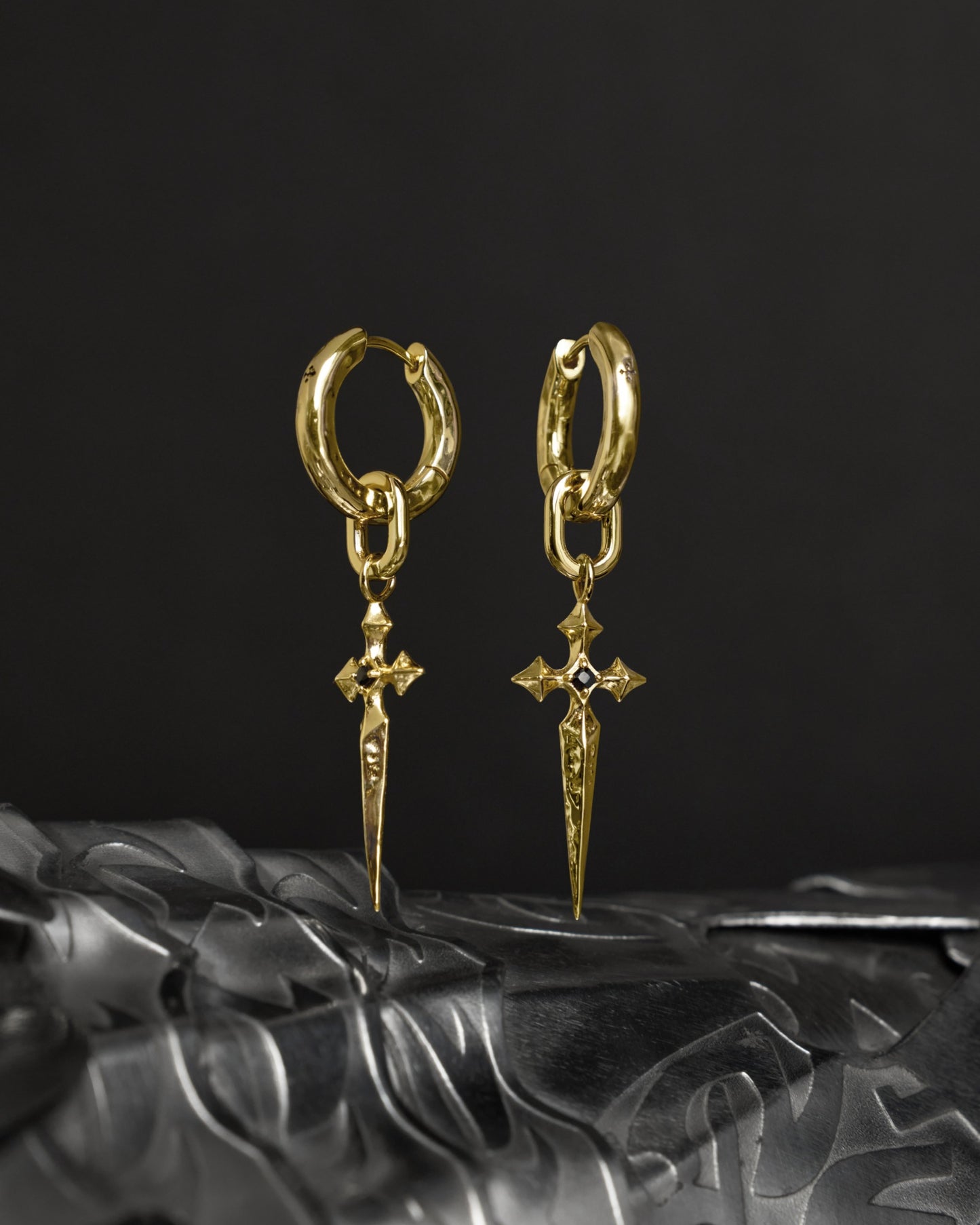 Illyria Mini Earrings-Ear Dangles- Silver - - Ask & Embla