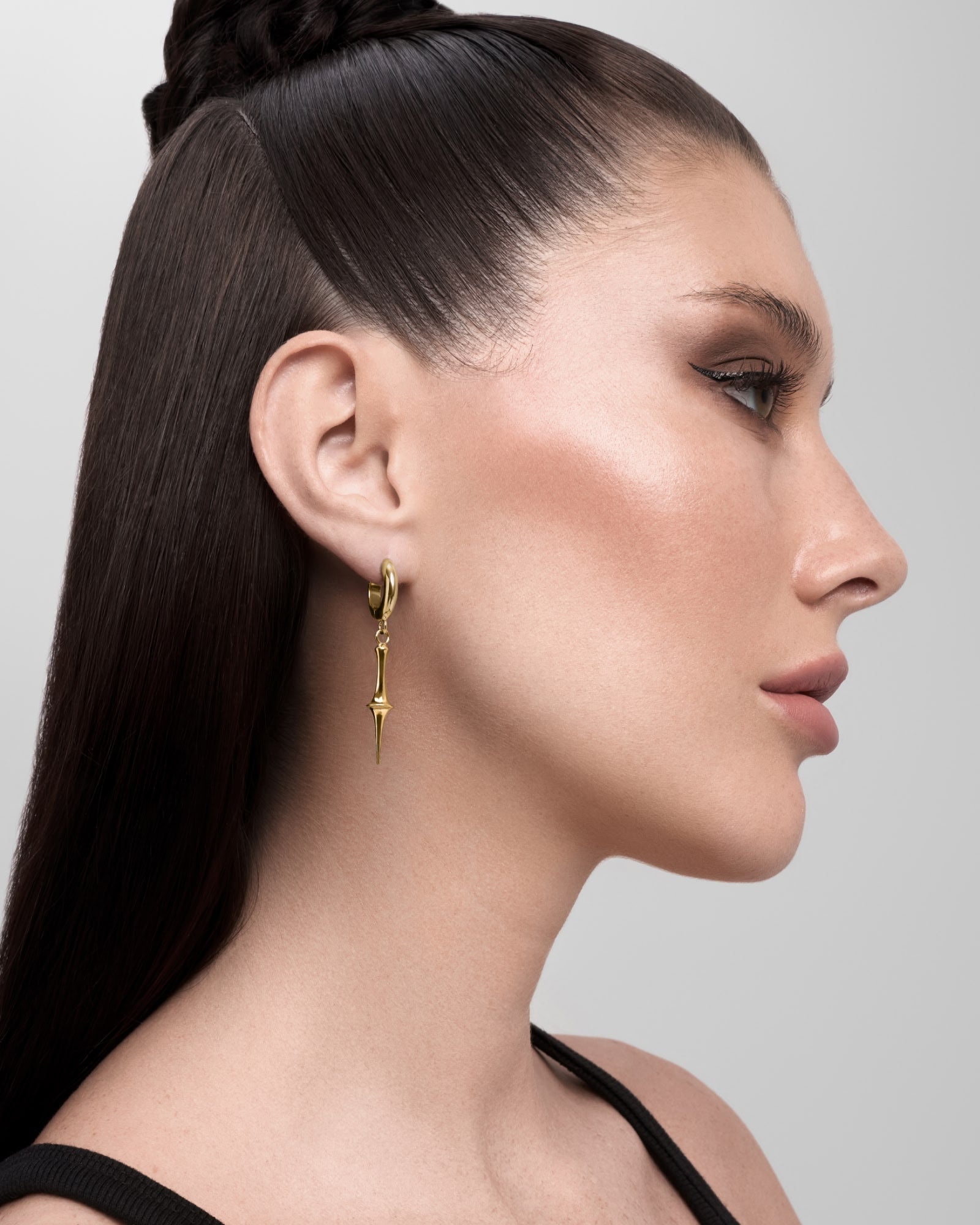 Moonbeam Earrings-Ear Dangles- Silver - - Ask & Embla