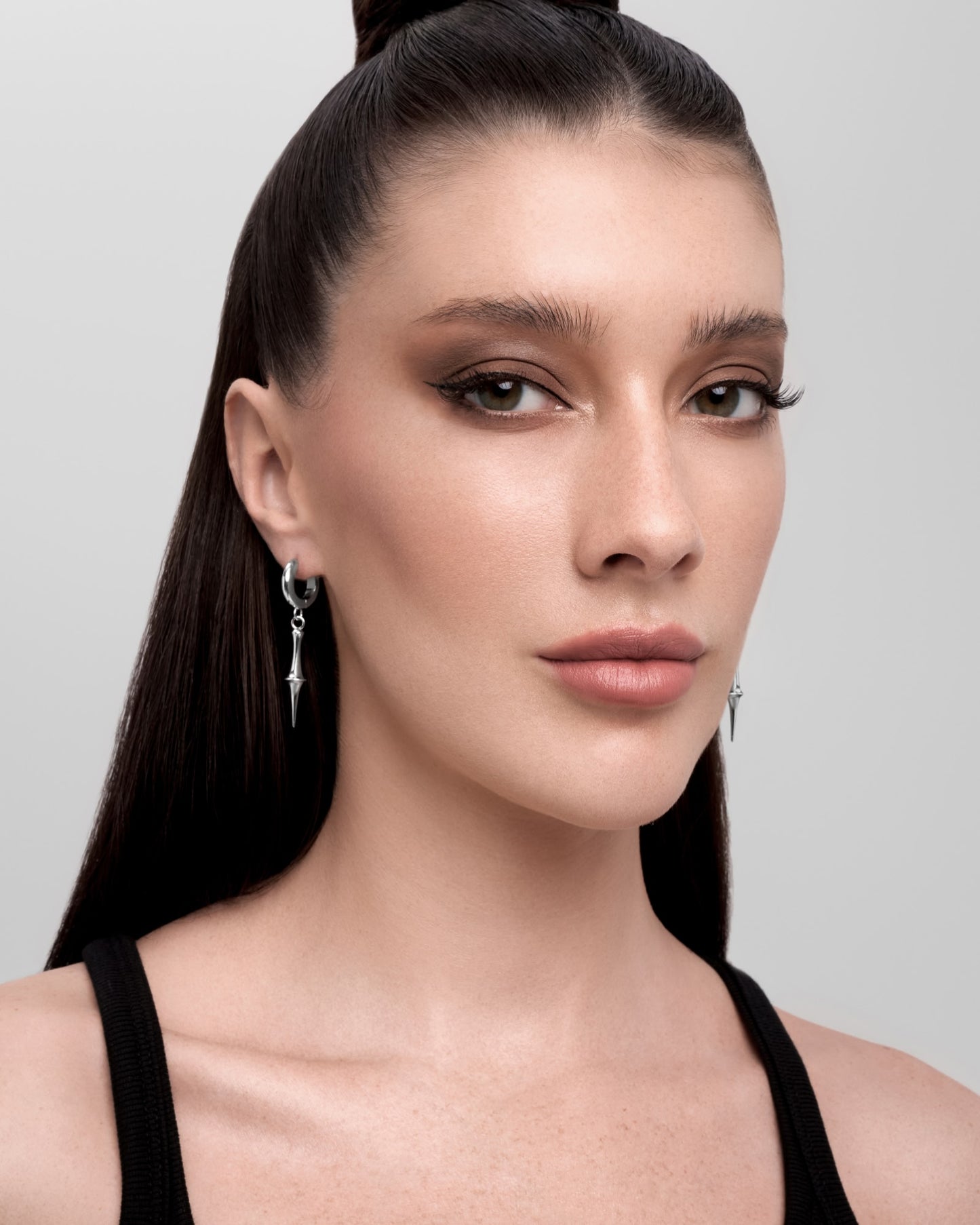 Moonbeam Earrings-Ear Dangles- Silver - - Ask & Embla