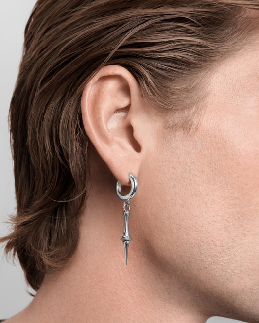 Moonbeam Earrings-Ear Dangles- Silver - - Ask & Embla