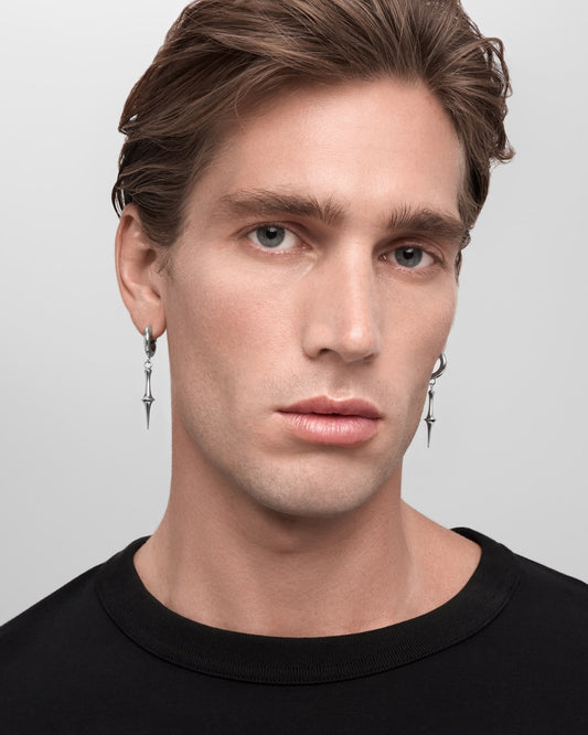 Moonbeam Earrings-Ear Dangles- Silver - - Ask & Embla