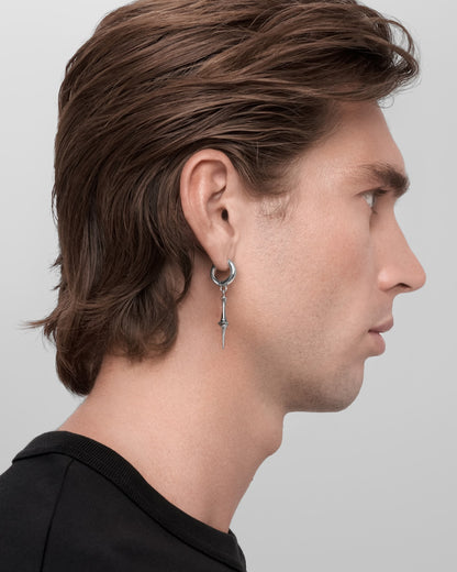 Moonbeam Earrings-Ear Dangles- Silver - - Ask & Embla