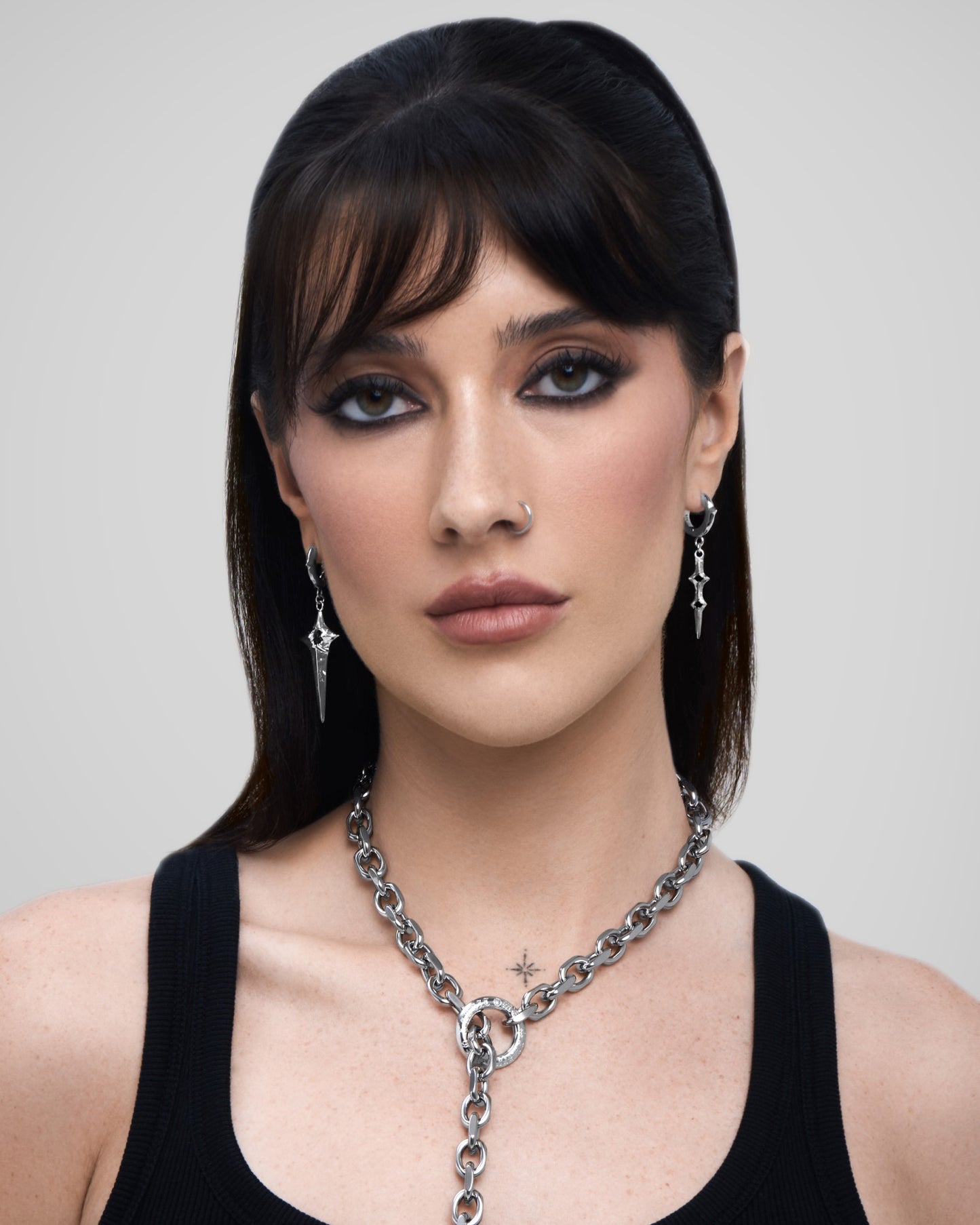 Arcana Earrings-Ear Dangles- Silver - - Ask & Embla