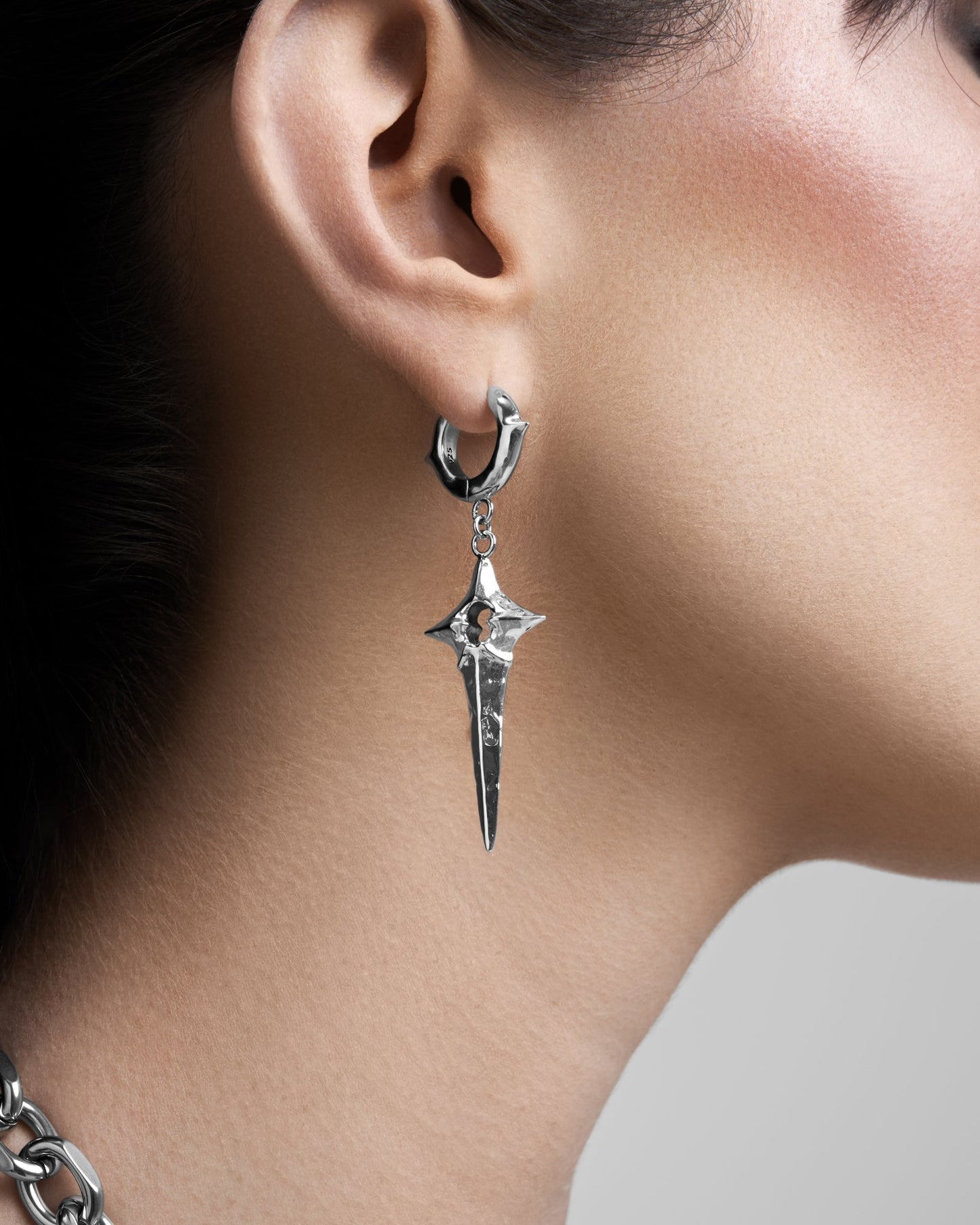 Arcana Earrings-Ear Dangles- Silver - - Ask & Embla