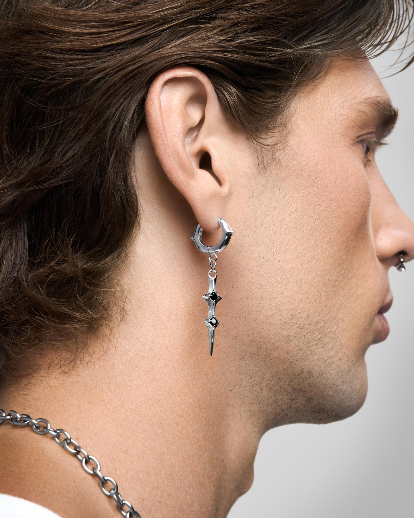 Arcana Earrings-Ear Dangles- Silver - - Ask & Embla