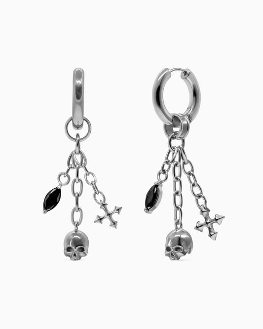 Memento earrings-Ear Dangles- Gold - - Ask & Embla