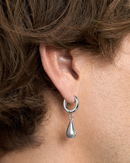 Element Earrings-Ear Dangles- Gold - - Ask & Embla