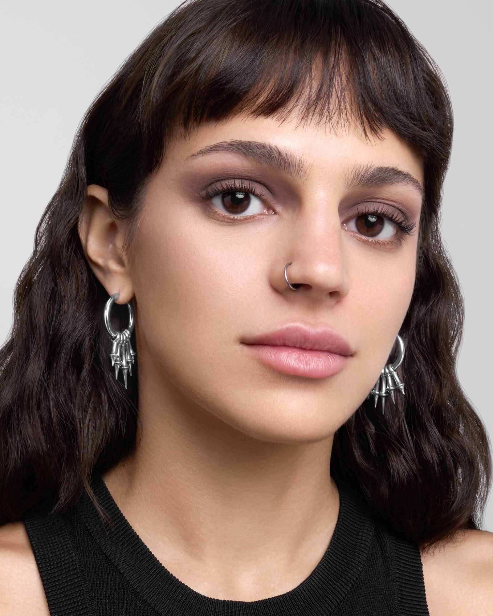 Eclipse Moonbeam Earrings-Ear Dangles- Gold - - Ask & Embla