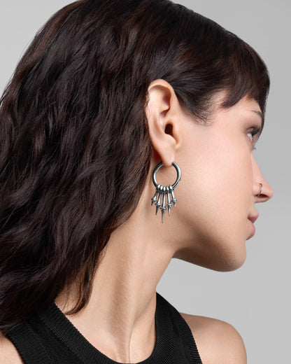 Eclipse Moonbeam Earrings-Ear Dangles- Gold - - Ask & Embla