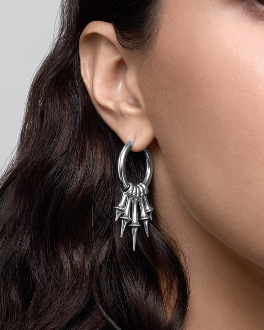 Eclipse Moonbeam Earrings-Ear Dangles- Gold - - Ask & Embla