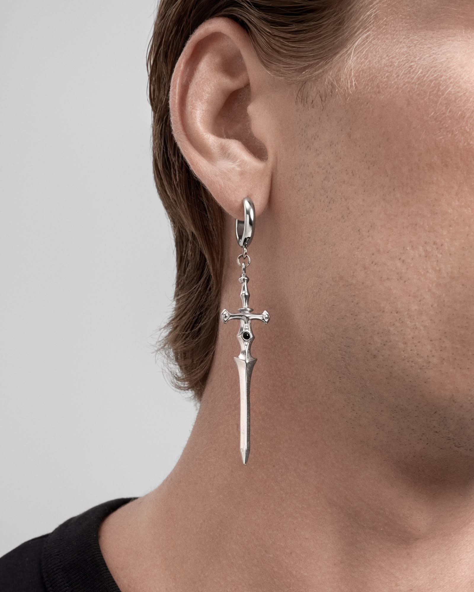 Meg Murayama x Ask & Embla Duskrider earrings-Ear Dangles- Silver - - Ask & Embla