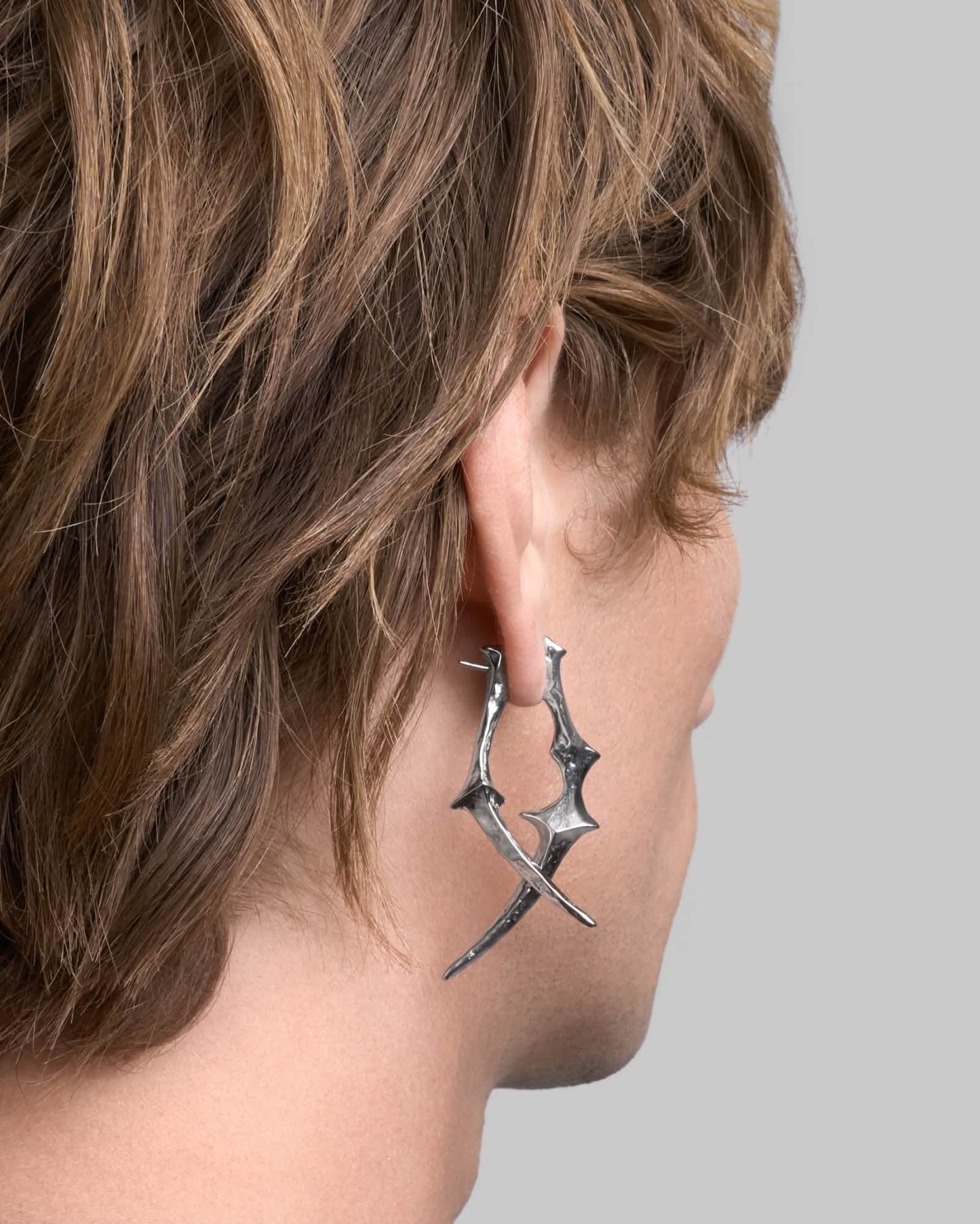 Specimen IV earrings-Ear Dangles- Silver - - Ask & Embla