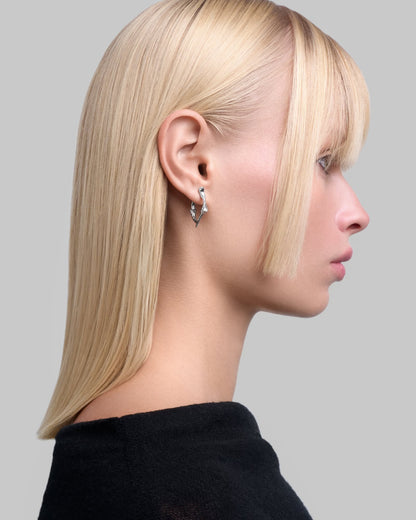 Specimen V earrings-Ear Dangles- Silver - - Ask & Embla