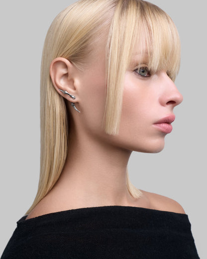 Specimen V earrings-Ear Dangles- Silver - - Ask & Embla