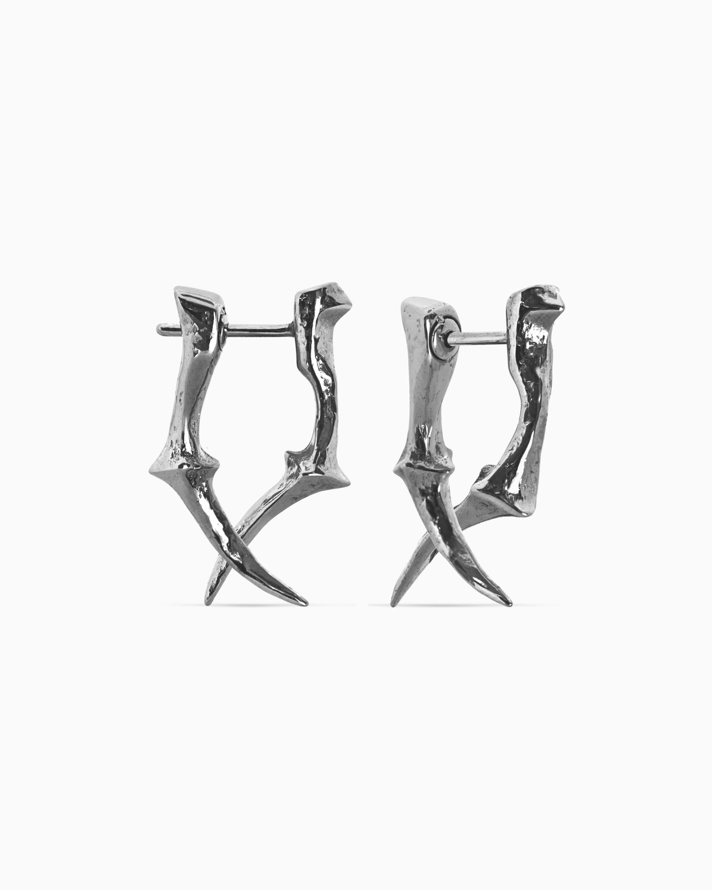 Specimen V earrings-Ear Dangles- Silver - - Ask & Embla