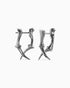 Specimen V earrings-Ear Dangles- Silver - - Ask & Embla