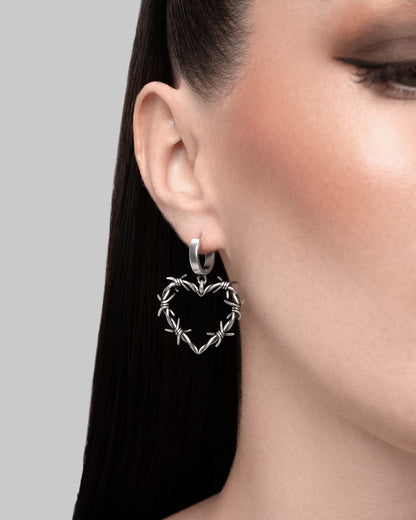 Haven Earrings-Ear Dangles- Silver - - Ask & Embla