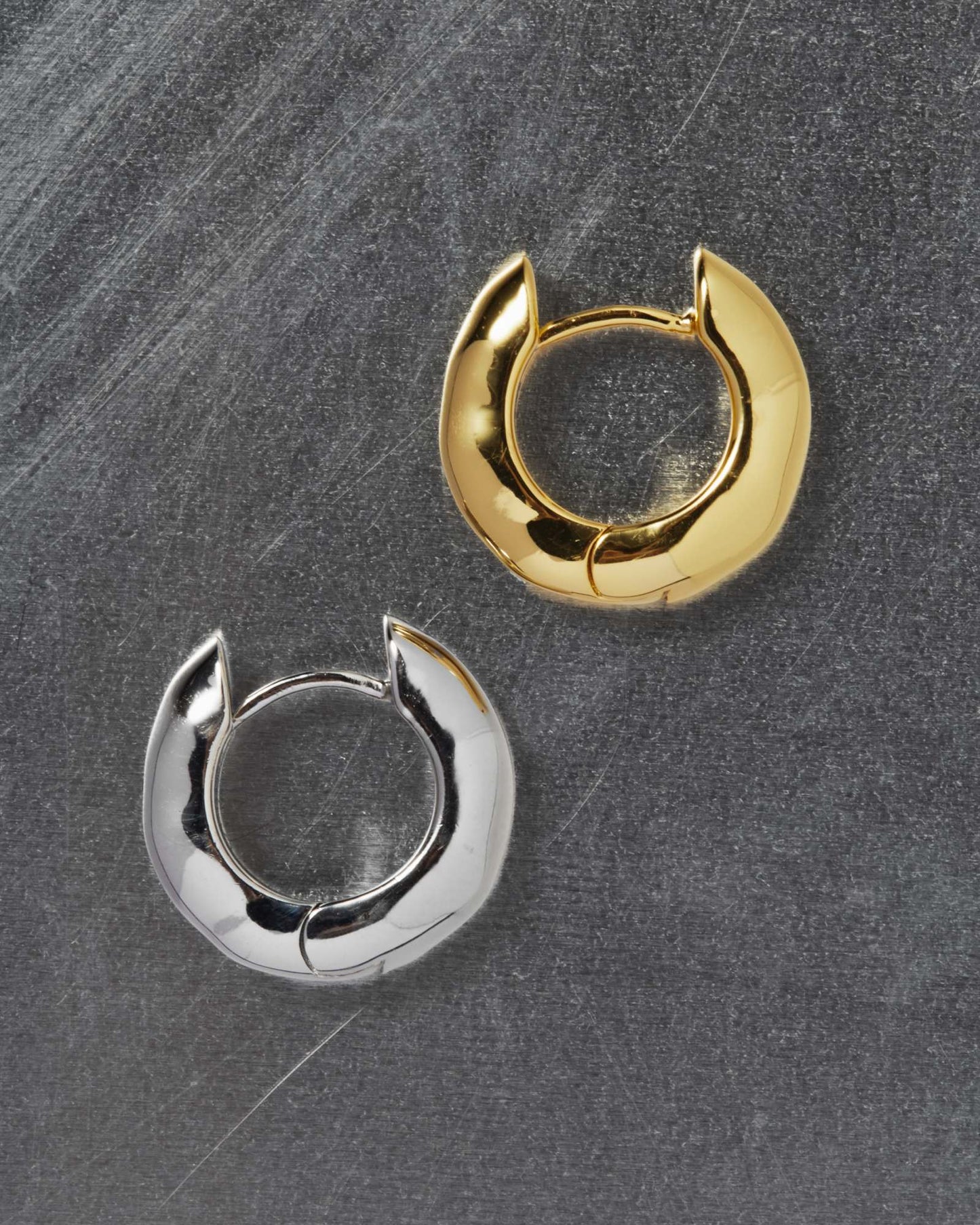 Sync Earrings-Ear Huggies- Gold - - Ask & Embla