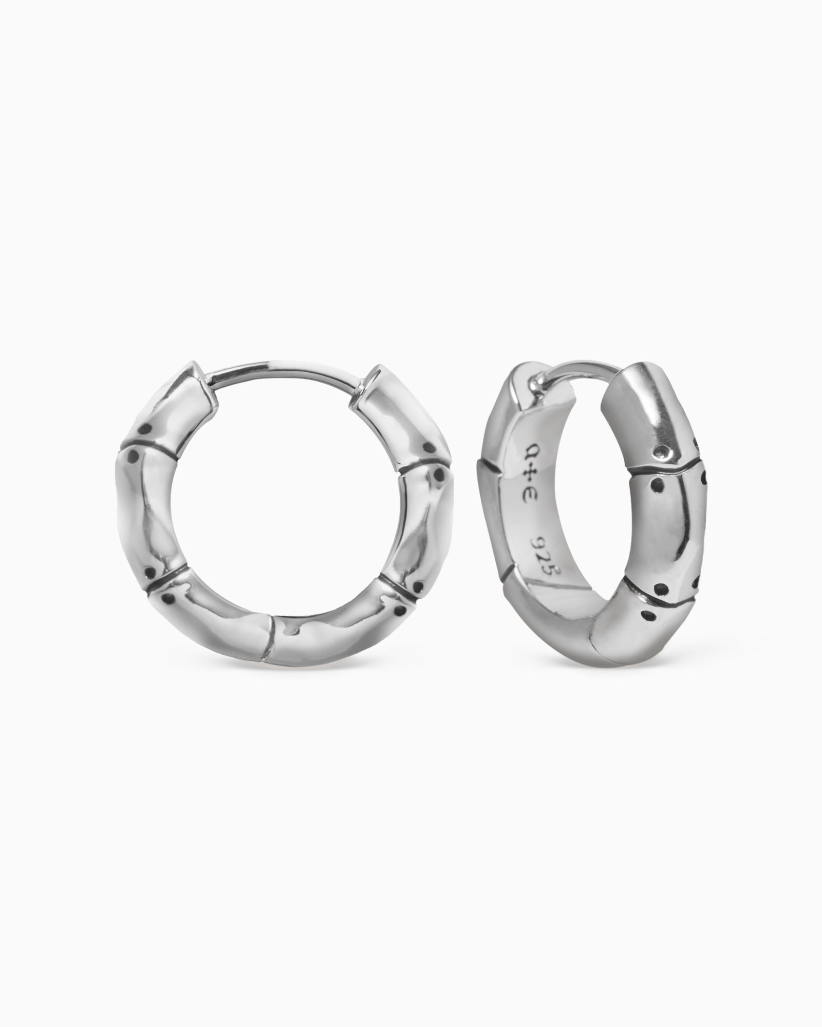 Cobolt Earrings-Ear Huggies- Silver - - Ask & Embla