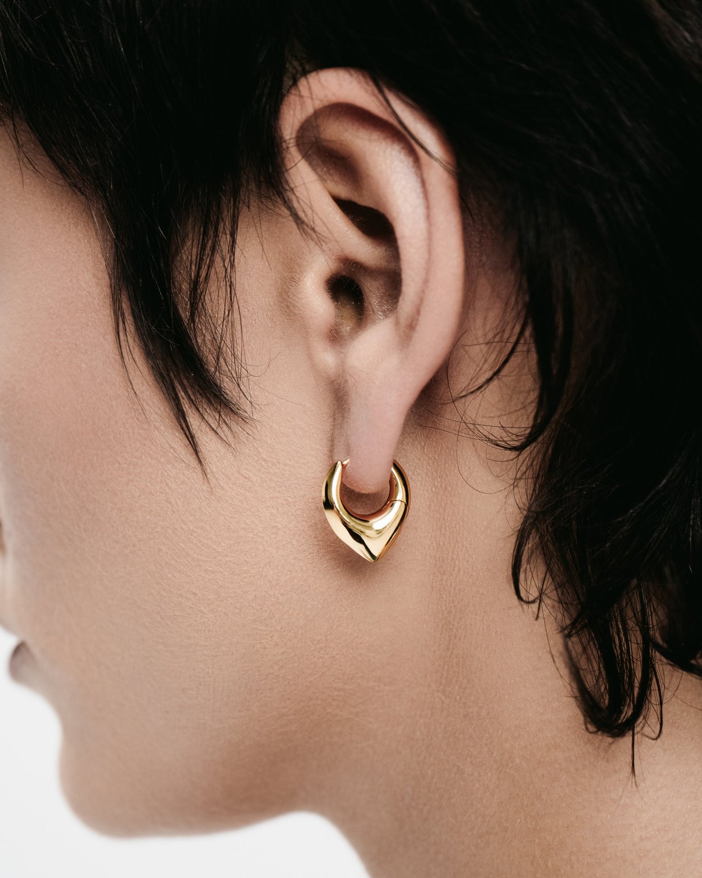 Vox Mini Earrings-Ear Huggies- Gold - - Ask & Embla