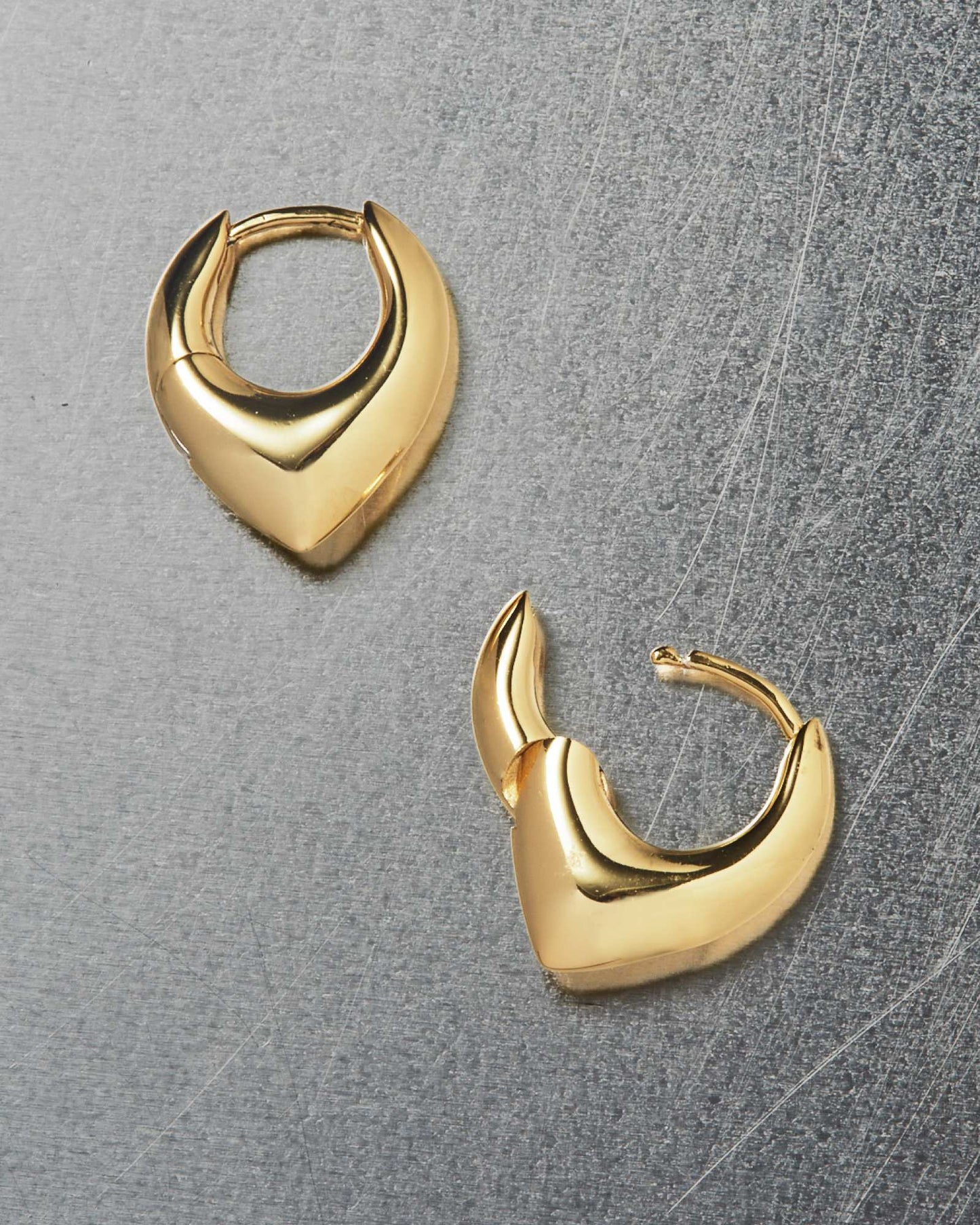 Vox Mini Earrings-Ear Huggies- Gold - - Ask & Embla