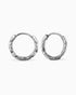 Synthesis Earrings No. 1 – 925 Silver-Ear Huggies- Silver - - Ask & Embla