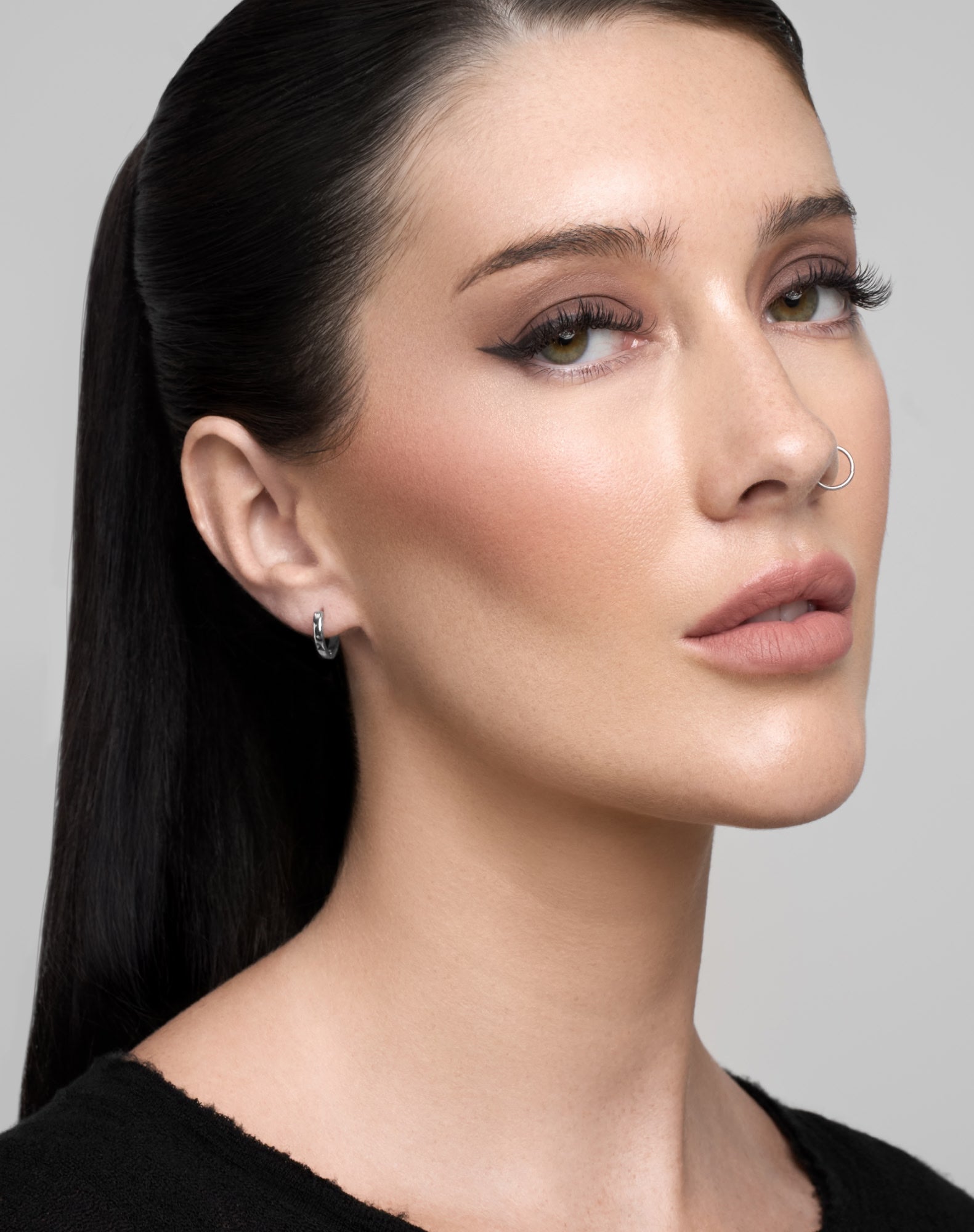 Synthesis Earrings No. 1-Ear Huggies- Silver - - Ask & Embla