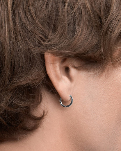 Synthesis Earrings No. 1 – 925 Silver-Ear Huggies- Gold - - Ask & Embla